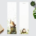 zakładka do książki żaba