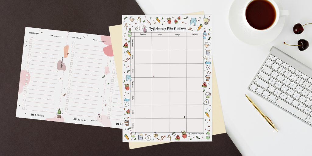 Jak planować posiłki na cały tydzień? Tygodniowy plan posiłków i lista zakupów.
