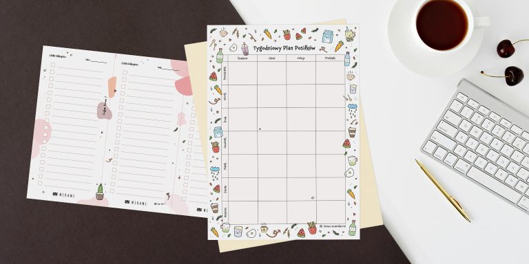 Jak planować posiłki na cały tydzień? Tygodniowy plan posiłków i lista zakupów.