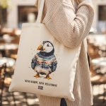 torba bawełniana na zakupy, uczelnię i do pracy