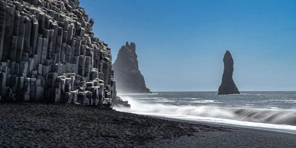 Plaza Reynisfjara na Islandii