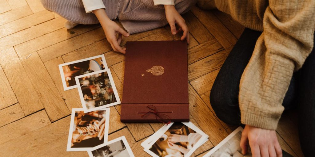 album wspomnien na prezent na dzien matki