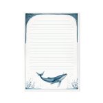 Notatnik A5 WIELORYB w linie z wyrywanymi kartkami