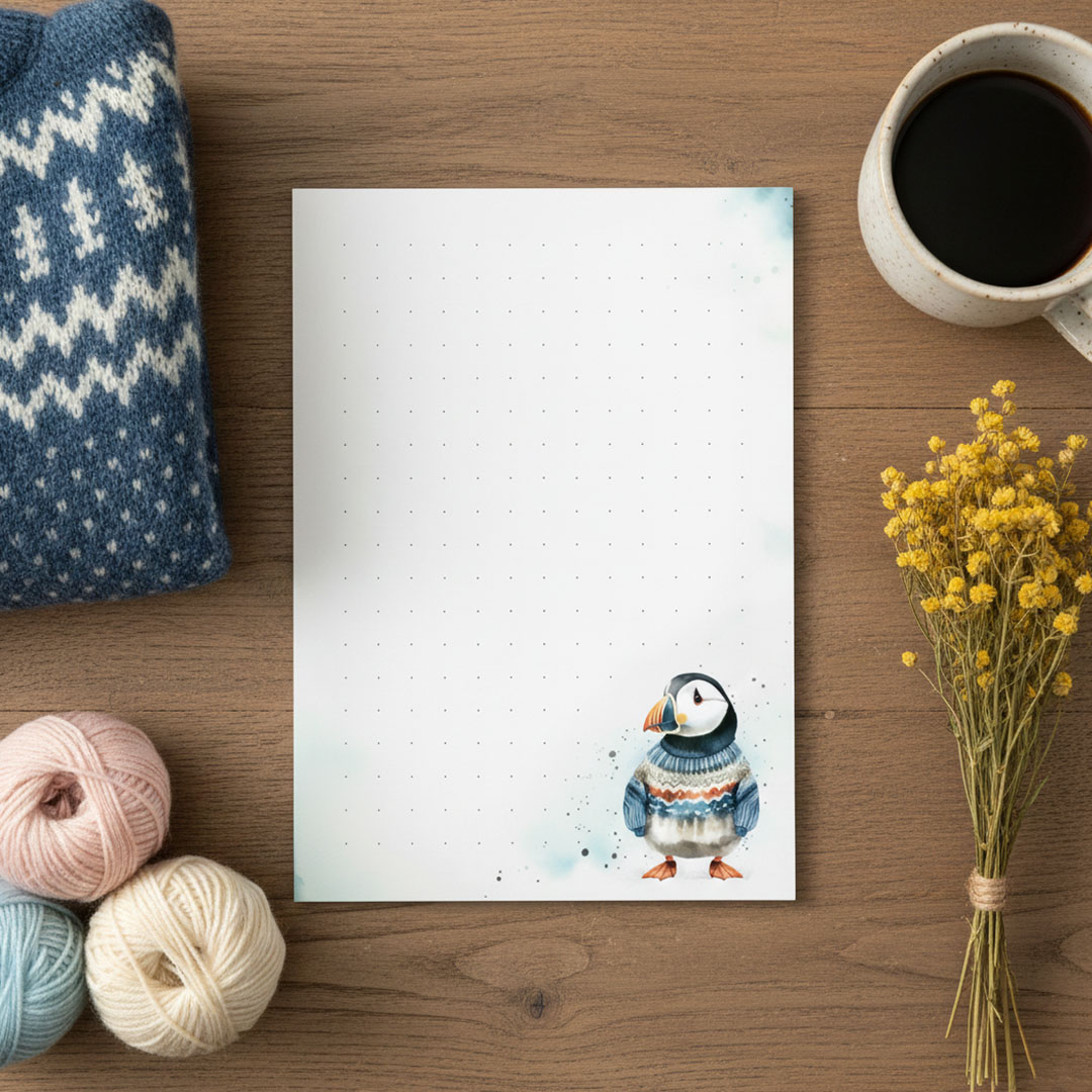 Notatnik z wyrywanymi kartkami