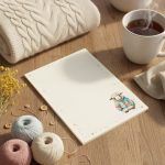 Notatnik A6 z kolorową owieczką