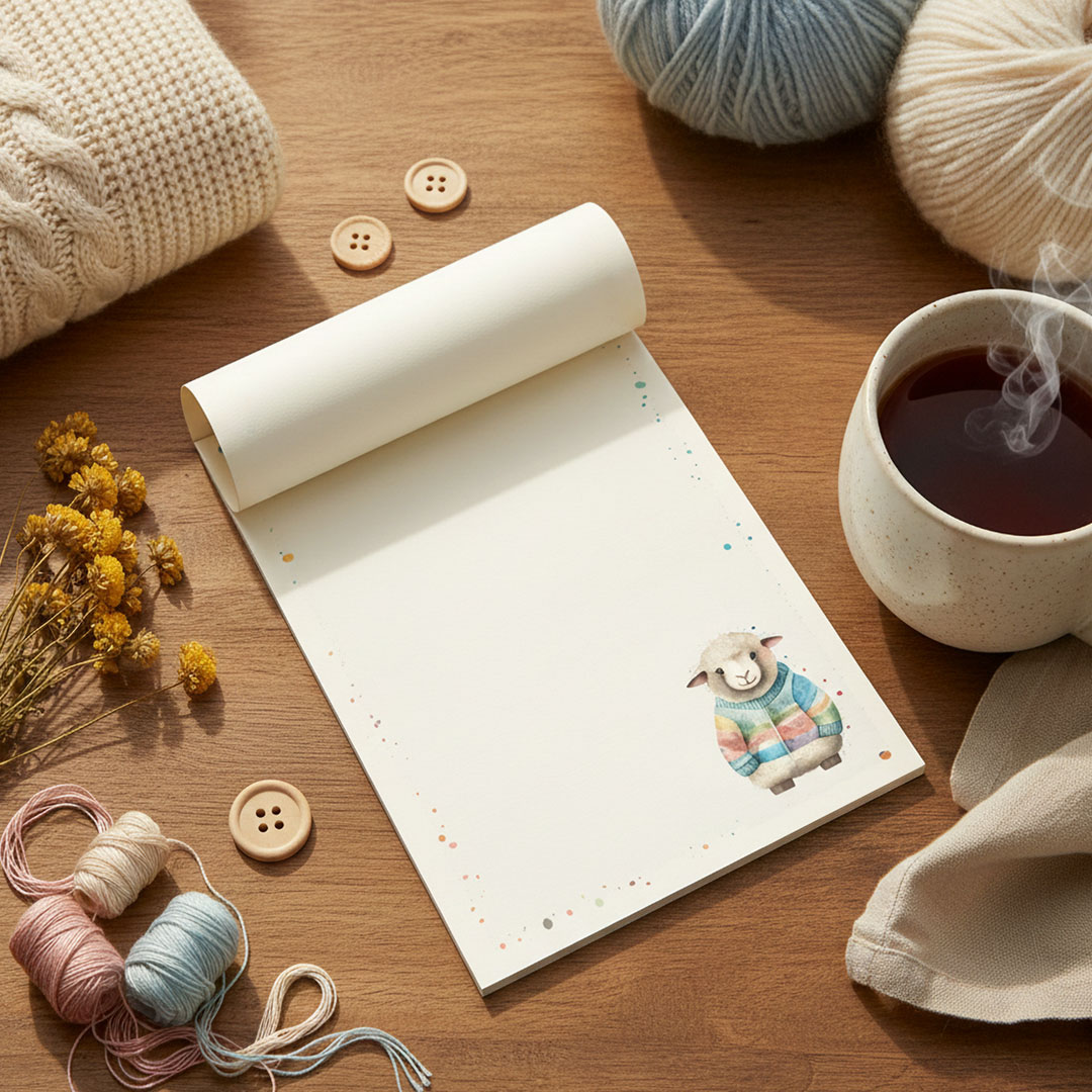 Notatnik A6 z owieczką
