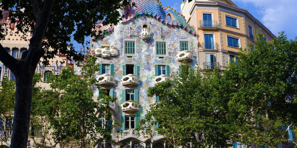Casa Batlló przy Passeig de Gràcia – Barcelona city break