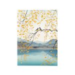 Golden Ginkgo Journal – luksusowy notes w linie