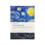 dziennik Starry Night Journal inspirowany Vincent van Gogh z ozdobną obwolutą