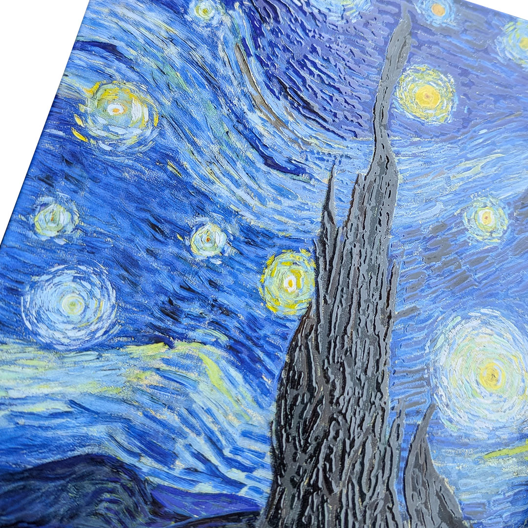 lakier 3d zblizenie na okladke journala