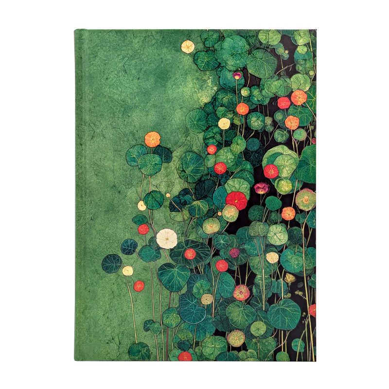Verdant Dreams Journal ze złotymi krawędziami